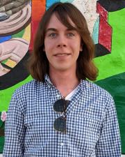 headshot of graduate program coordinator Avery Meadows